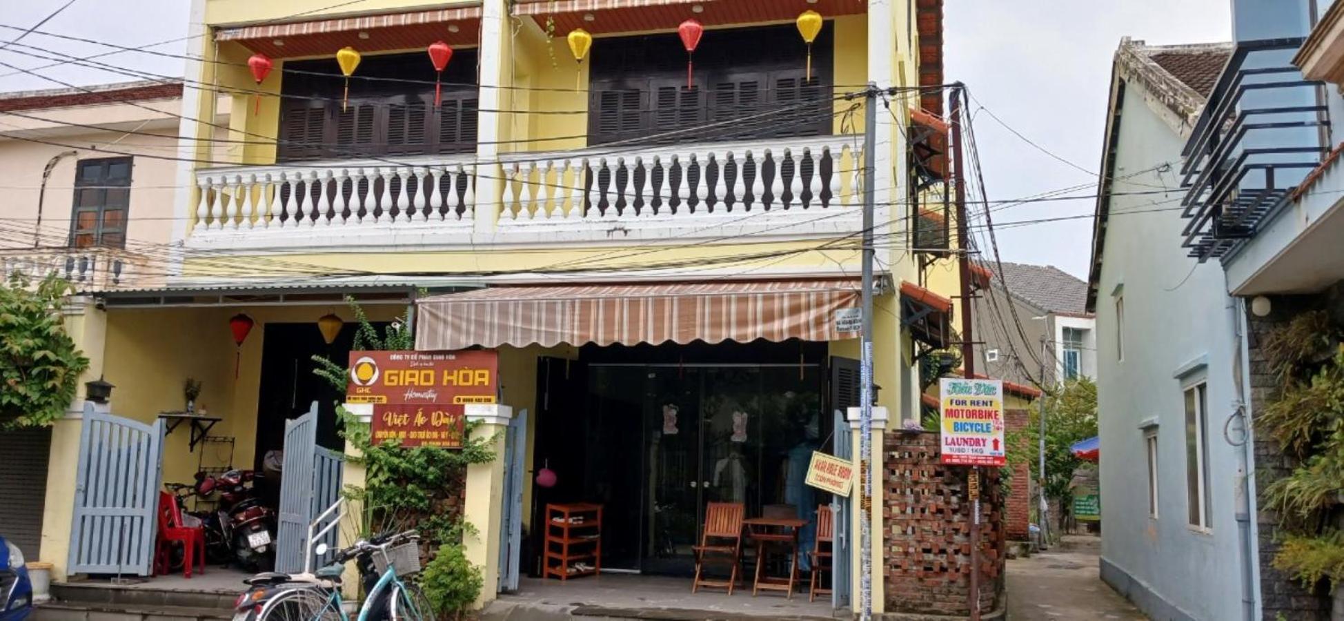 Giao Hoa Homestay Хойан Экстерьер фото